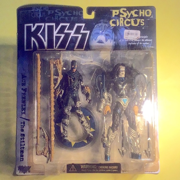 Set De 4 Figuras De Kiss Psycho Circus Marca Mcfarlane